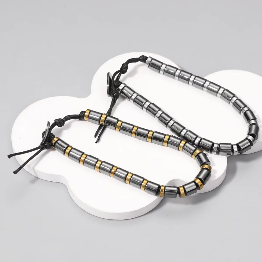 SANSWL Armband, Hämatit, Perlen, Unisex - Bild 2
