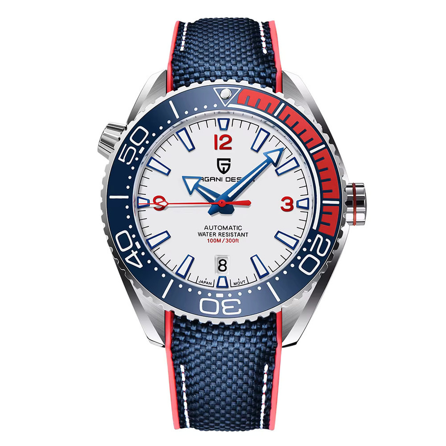 PAGANI DESIGN Armbanduhr Automatik, Edelstahl, Saphirglas, 40 mm, Herren - Bild 7
