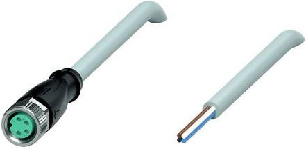 Pepperl+Fuchs 240799-0017 Sensor-Aktor-Steckverbinder konfektioniert grau 30m 4-polig - Bild 1