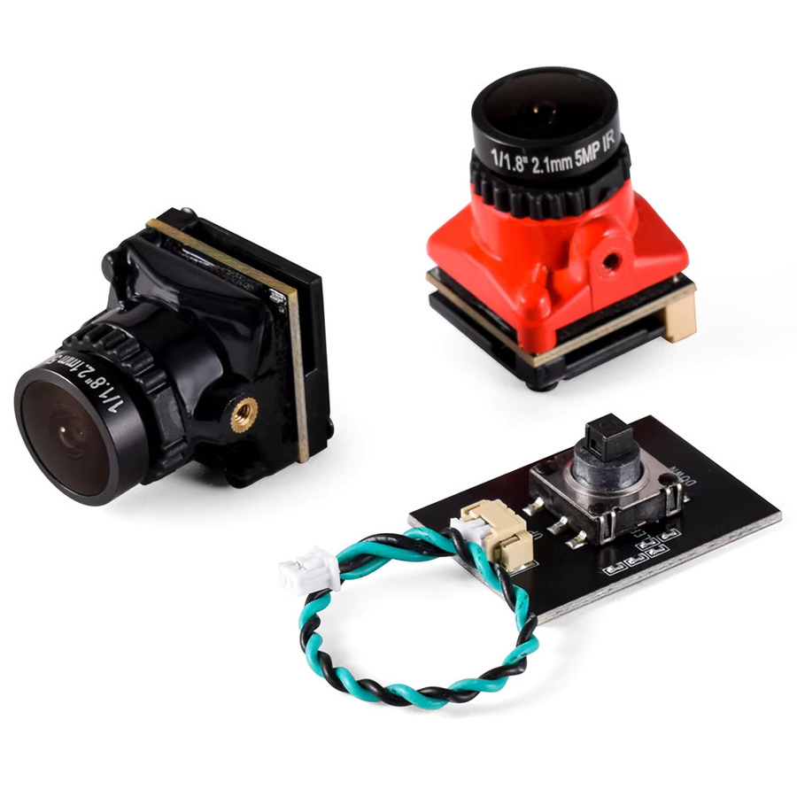 9IMOD FPV-Kamera mit 5MP Auflösung, 1800TVL und 2,1 mm Linse für RC Racing Drones mit 1/3 CMOS Sensor und IR-Blockfilter - Bild 2