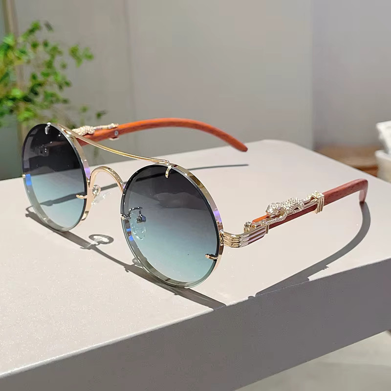 KAMMPT Sonnenbrille, rund, Metal, multicolor, Damen - Bild 4