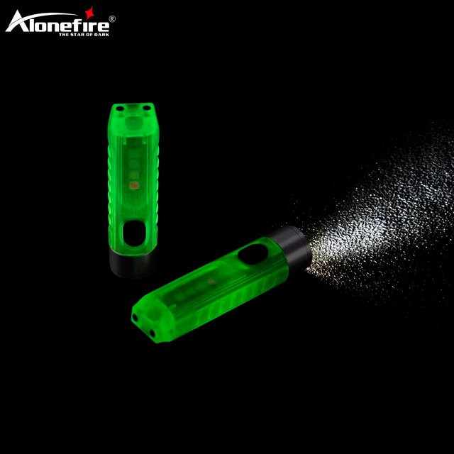 Alonefire Mini LED Taschenlampe mit Magnet und USB-Ladefunktion für Notfälle, Camping und Wandern - Bild 1