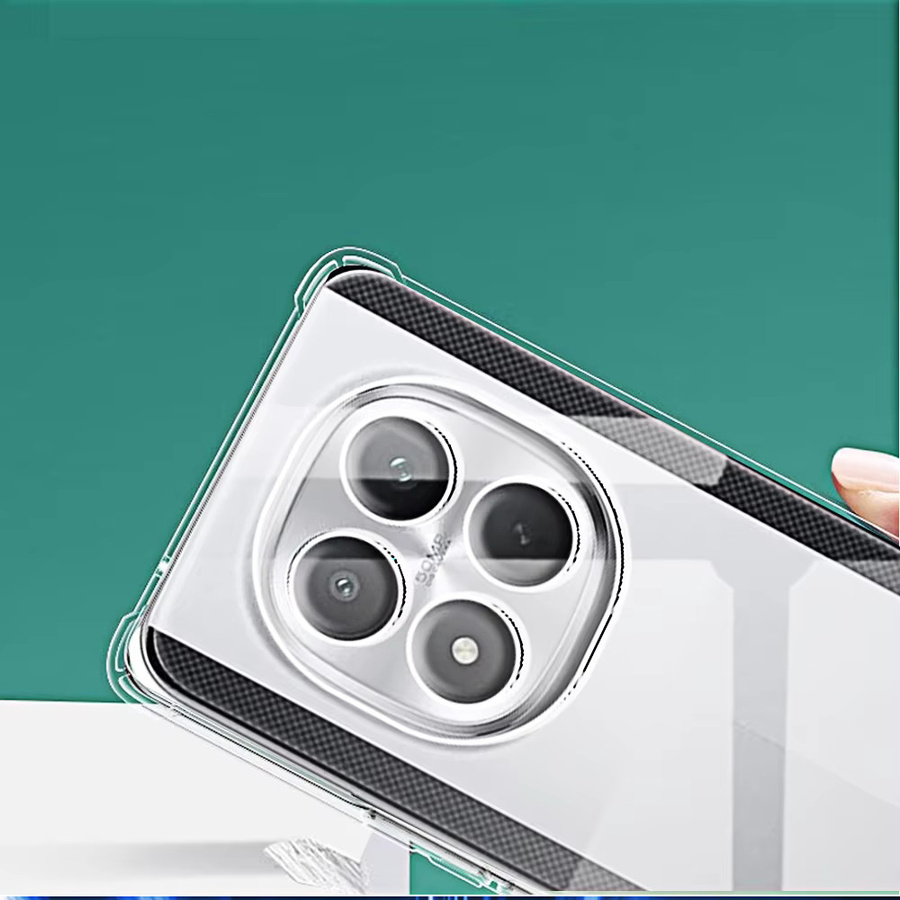 Xiaomi Poco M8 Pro 5G Schutzhülle transparent mit Kameraschutz - Bild 4