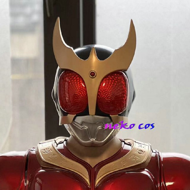 Nekocos Kamen Rider Kuuga, Cosplay-Kostüm-Maske Helm, Kunststoff - Bild 1