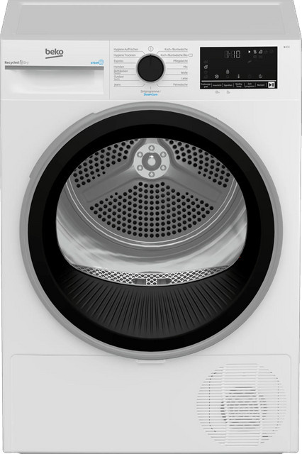 Beko B3T3249S Wärmepumpentrockner mit Dampfprogrammen, Weiß - Bild 1