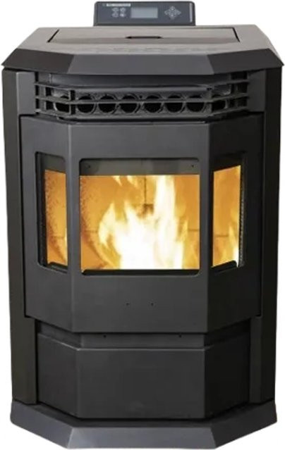 SCHENGER Pelletofen HLP3602 Schwarz 9,3kW A++ Vollautomatisch mit WIFI, ECO und TIMER - Bild 1