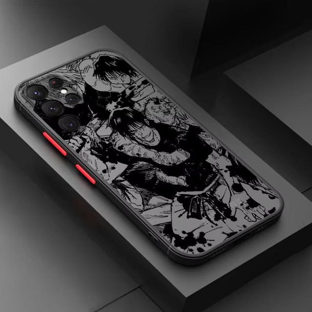 Stoßfeste Handyhülle im Anime Jujutsu Kaisen Toji Design für Apple iPhone 11 12 13 14 15 16 Pro Max XR X XS Mini 8 7 Plus SE in Multicolor - Bild 1