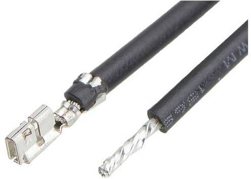 Molex Crimpkontakt mit Litze in Schwarz 219655-1123 - Bild 1