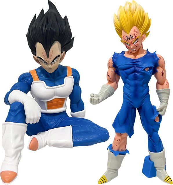 Bandai Dragon Ball Goku Vegeta Actionfiguren, 20cm, PVC, Einzelfigur - Bild 1