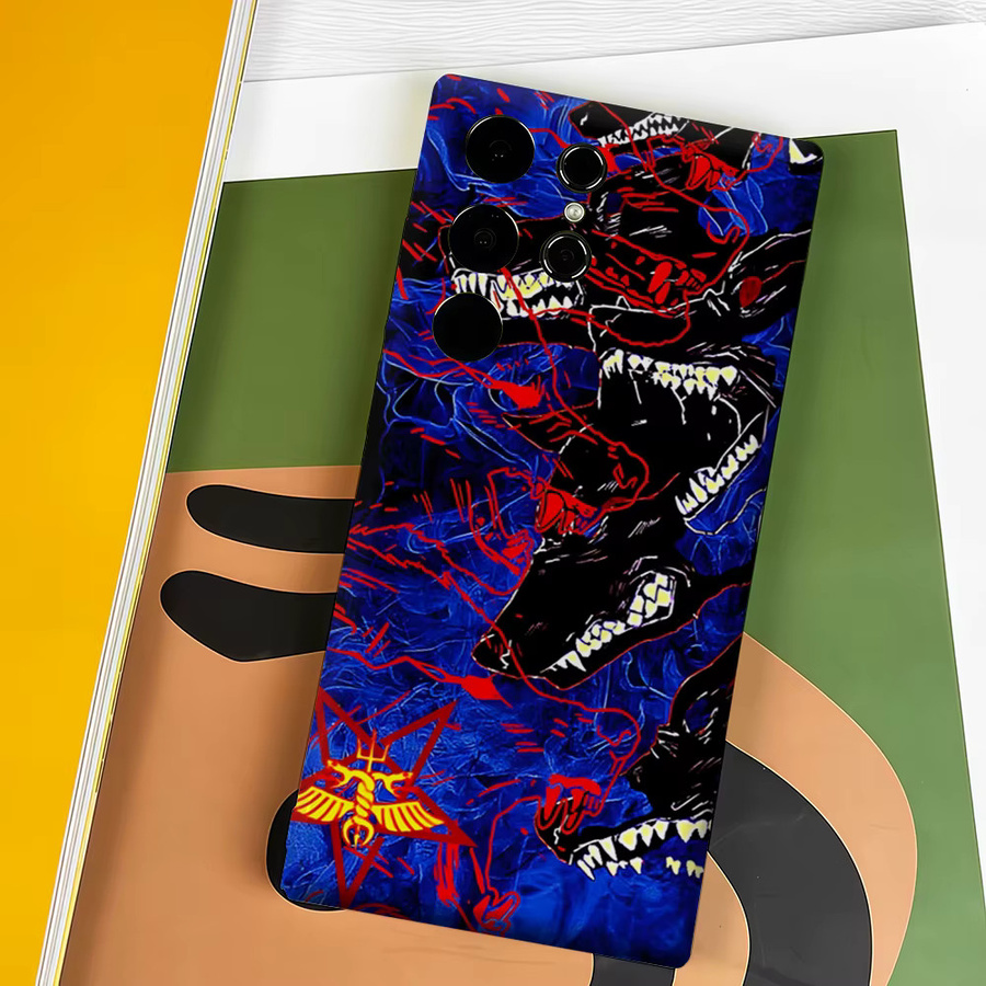Cerberus Nightmare Handyhülle für Samsung Galaxy S26 S25 S24 S23 Ultra Plus, stoßfeste Doppelschicht Rückabdeckung, Multicolour - Bild 4