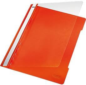 LEITZ Schnellhefter 4191 DIN A4 aus Kunststoff in Orange, 25 Stück - Bild 1