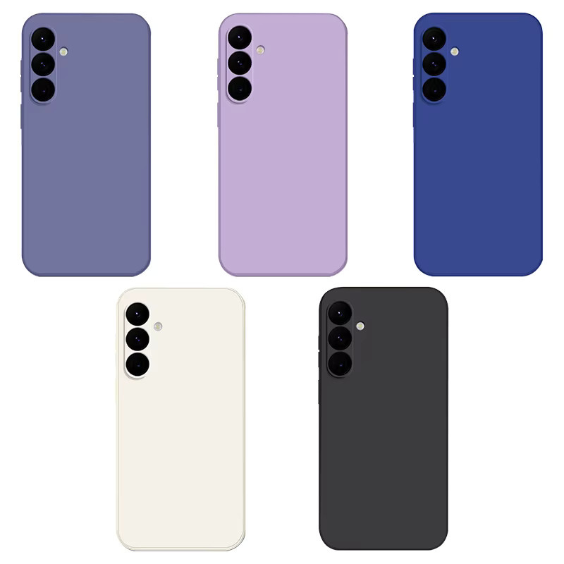Weiche Silikon-Schutzhülle mit Trageschlaufe für Samsung Galaxy S26 S25 S24 S23 Ultra FE A57 A56 A55 A37 A25 A17 A16 A15 5G in Schwarz oder Weiß - Bild 4