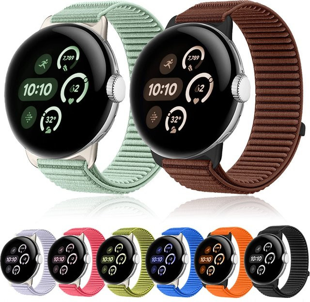 Nylon-Schlaufenarmband für Google Pixel Watch, Textil/NATO, Unisex - Bild 1