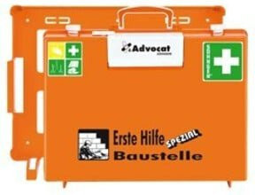 SÖHNGEN Erste-Hilfe-Koffer Advocat MT CD für die Baustelle in Orange, B/T/H: 40 x 15 x 30 cm - Bild 1