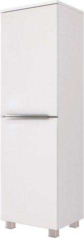 HELD MÖBEL Seitenschrank Garda in Weiss, B/T/H: 40 x 35 x 180 cm - Bild 1