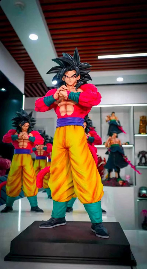 JT Studio Dragon Ball Son Goku SSJ4 Super Saiyajin 4 Statue, Anime Figuren - Bild 4
