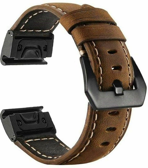 Uhrenarmband Crazy-Rindsleder, braun, Unisex - Bild 1