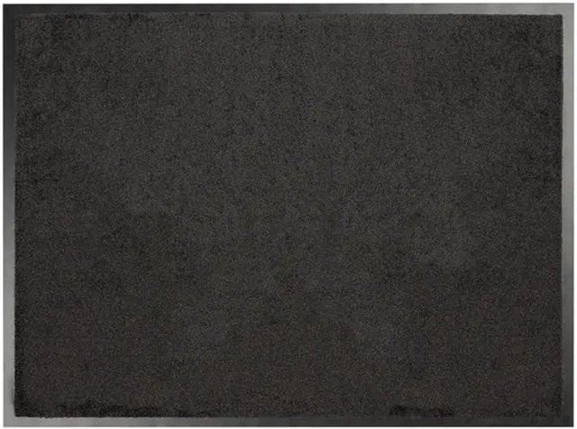 KARAT Fußmatte Performa Schwarz mit rutschfester Gummikante, B/B: 40 x 60 cm - Bild 1