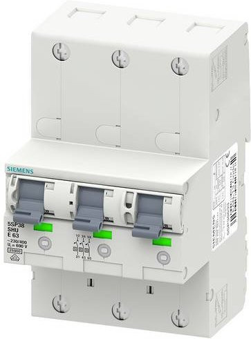 Siemens 5SP38253 5SP3825-3 Hauptleitungsschutzschalter 25A 230V 400V in Weiß - Bild 1