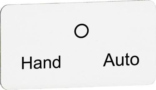 ABB MA6_1083 1SFA611930R1083 Texteinlage in Weiß, B: 27 mm, H: 1 mm - Bild 1