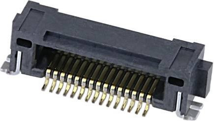 Molex Mezzanine-Steckverbinder 30-polig Schwarz Rastermaß 0,40 mm 5033763010 Tape on Full reel - Bild 1