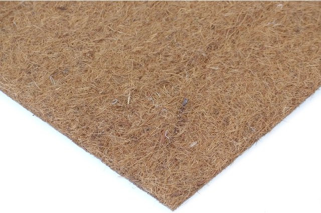 Proflora Kokosfaser Mulchmatte in Braun als Topfuntersetzer und Baumschutz, B/T: 100 x 50 cm - Bild 1