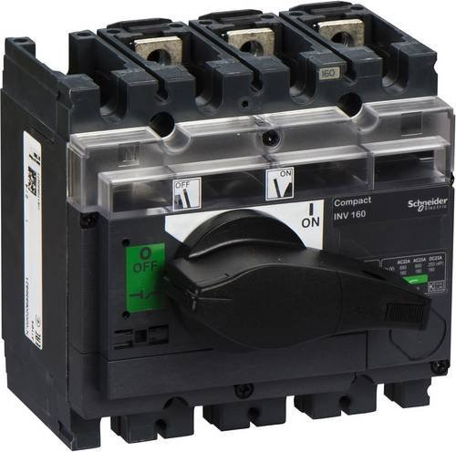 Schneider Electric 31164 Lasttrennschalter 160A 125 V/DC 690 V/AC Schwarz - Bild 1