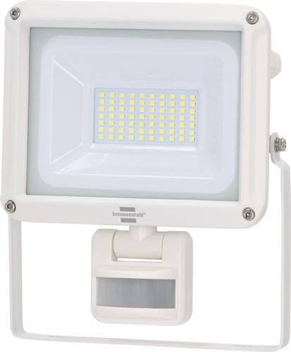 Brennenstuhl JARO 4060 WP LED-Außenstrahler mit Bewegungsmelder und Sicherheitsglas in Weiß - Bild 1