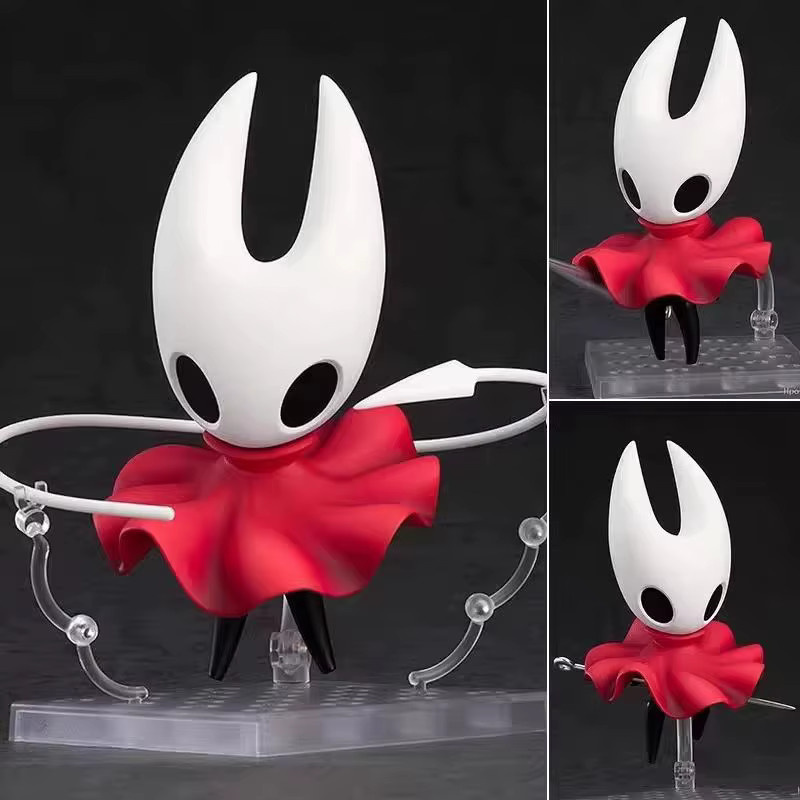 Bandai Hollow Knight Actionfigur Bumblebee Knight Kawaii Q-Version Modell in Weiß, Rot und Schwarz - Bild 2