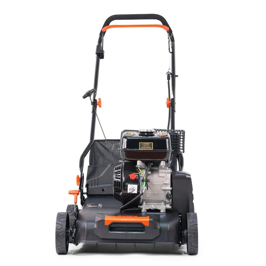 FUXTEC FX-BV240ECO Benzin Vertikutierer mit 212cc 4-Takt Motor, 5-fach Tiefeneinstellung und 40L Fangkorb in Schwarz - Bild 2