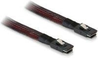 DeLOCK mini SAS Internes SAS-Kabel 36 pin 4i Mini MultiLane (M) auf 36 pin 4i Mini MultiLane (M), Schwarz, Länge: 1 m (83073) - Bild 1