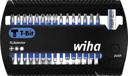 Wiha Bit-Set XLSelector 31-teilig mit magnetischem Bithalter für Impact- und Schlagschrauber, PH, TX und Sechskant, 25 mm - Bild 1