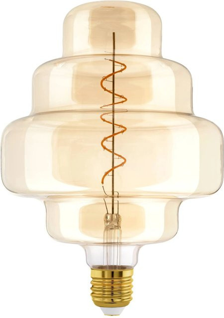 Eglo LED Leuchtmittel E27, 4 W, 200 lm, 2000 K Warmweiß, dimmbar, transparentes Glas - Bild 1