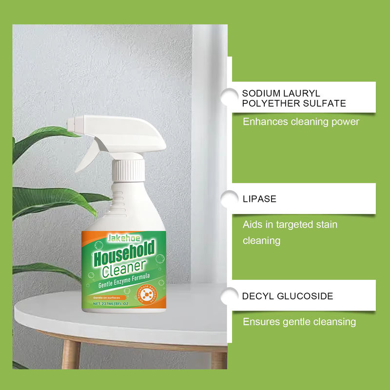 JAKEHOE Enzym-Haushaltsreiniger-Spray Bio-Enzymatischer Lipase-Fettlöser und Multiflächen-Fleckenentferner für Küchentisch und Geräte - Bild 3