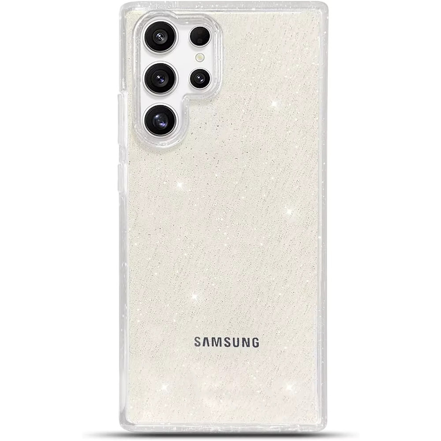 Transparente Glitzer-Schutzhülle für Samsung Galaxy S26 Ultra S25 Edge S24 Plus S23 FE S22 S21 S20 A56 5G A36 A26 A16 A06 A55 A35 A25 A15 - Bild 2