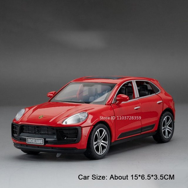 Linyi toy car Macan Taycan Auto Spielzeugmodell, 1:32, mit Licht und Sound, ab 14 Jahren - Bild 1