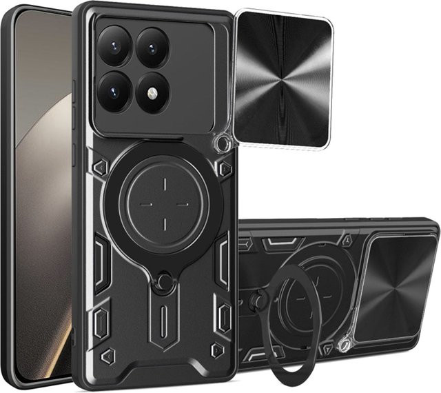 Techsuit CamGuard Pro Schutzhülle für Xiaomi 15T in Schwarz - Bild 1