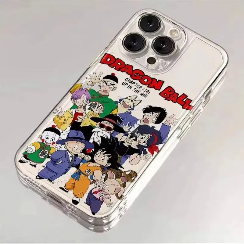 Dragon Ball Son Goku Handyhülle für iPhone 11 bis 16 Pro Max Plus Air Stoßfeste Schutzhülle mit Hamehameha Motiv - Bild 3