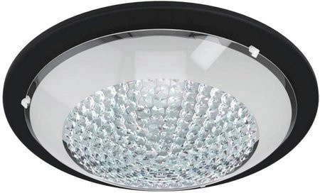Eglo Wand- und Deckenleuchte ACOLLA 1 aus Stahl in Schwarz mit LED und 3000K - Bild 1