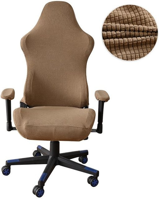 Yiran bag Gaming-Stuhlbezug mit Armlehnen aus Spandex in Braun - Bild 1