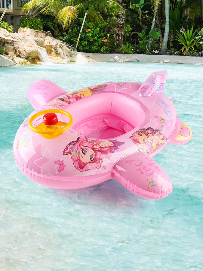 Schwimmring für Kinder und Kleinkinder als Pool Float und Strandspielzeug aus Kunststoff - Bild 3