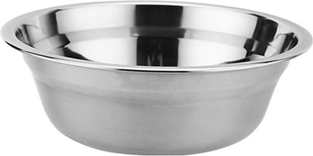 Rührschüssel aus Edelstahl mfySpace in Silber mit Spiegel-Finish, Durchmesser: 26 cm - Bild 1