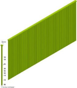 Prebena Stauchkopfnägel aus verzinktem Stahl, 4000 Stück, Grün - Bild 1