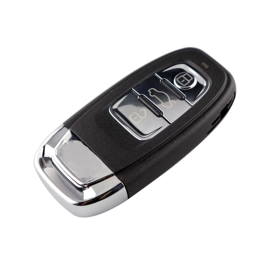 YIQIXIN Smart Remote Auto Schlüssel für Audi Q5 A4 A5 A6 A7 A8 RS4 RS5 S4 S5, 3/4 Tasten, 315/433/868 MHz, Semi Keyless, Schwarz - Bild 2