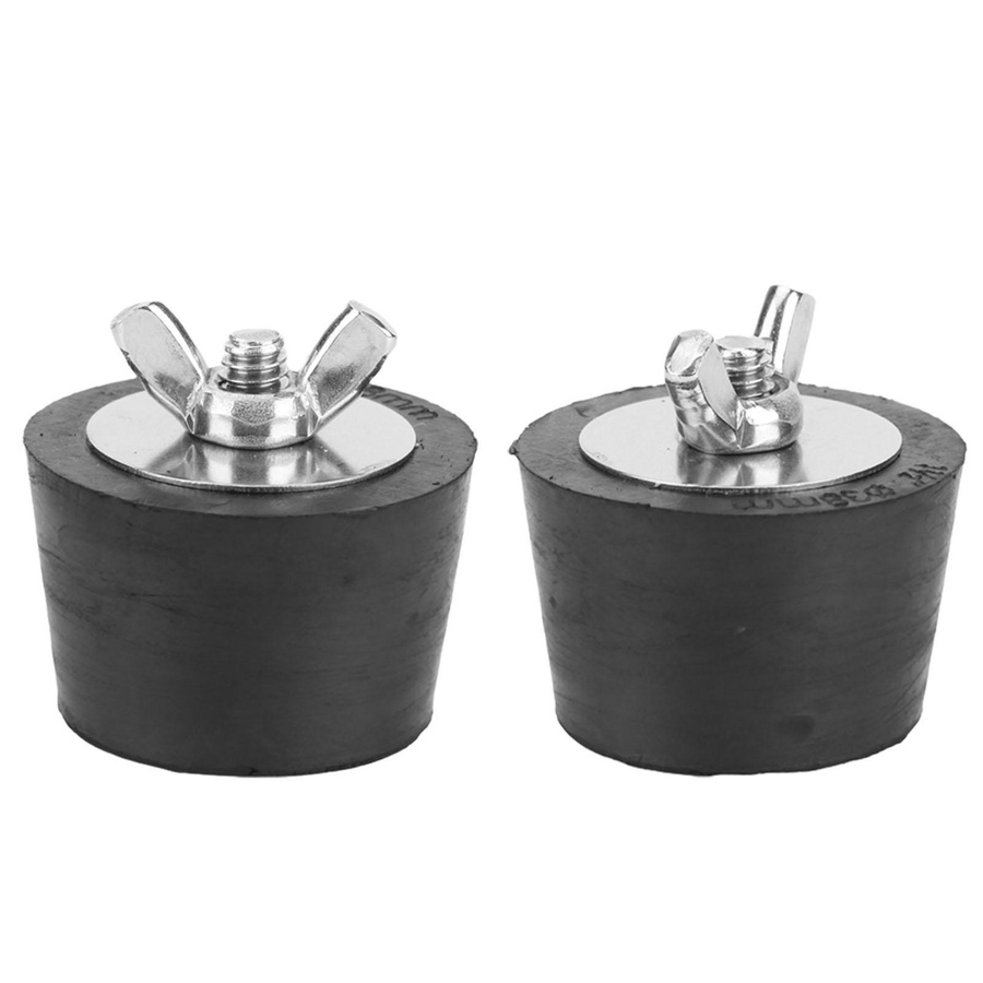2er-Set TOMTOP JMS Gummi Expansionsstecker 1,5 Zoll für Pool und Spa Rohrleitungen winterfest - Bild 2