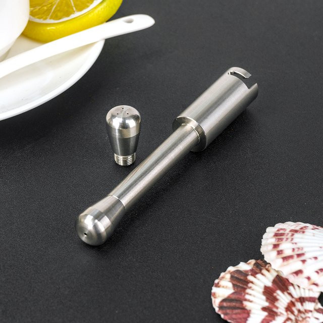 Edelstahl Dampfdüse mit Milchschaum-Auslauf für Delonghi EC685, Farbe: Silber - Bild 1