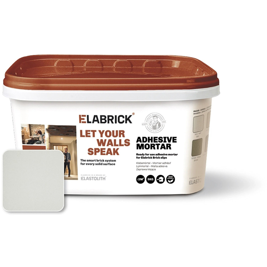 Elabrick Klebemörtel Weiß 5 kg für Verblender - Bild 2