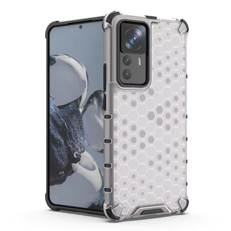 Armor Clear Hybrid Handyhülle für Xiaomi Mi 14 13T 12 12T 11T 10 10T 9T Pro 9 Poco F3 F4 F5 Pro Stoßfeste Schutzhülle in Transparent und Blau - Bild 2