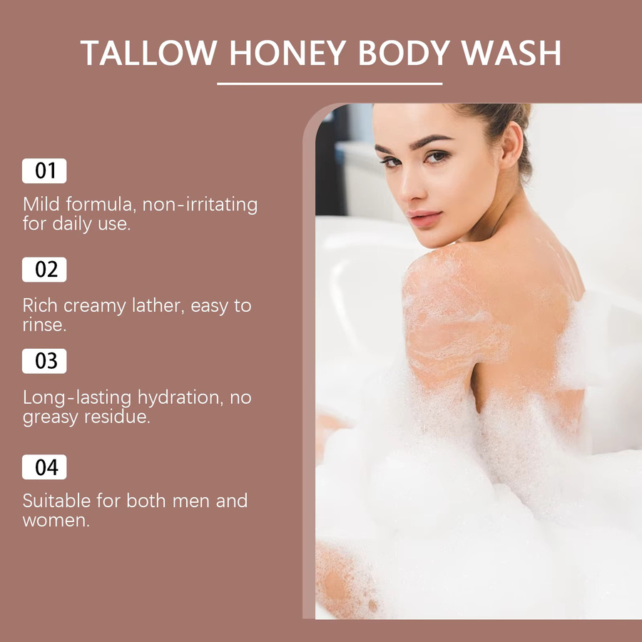 Hoygi Tallow Honey Duschgel, 100 ml, Unisex - Bild 2