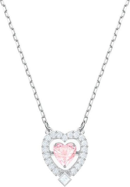 Swarovski Anhänger Halskette, Kristall, Silber, Damen - Bild 1